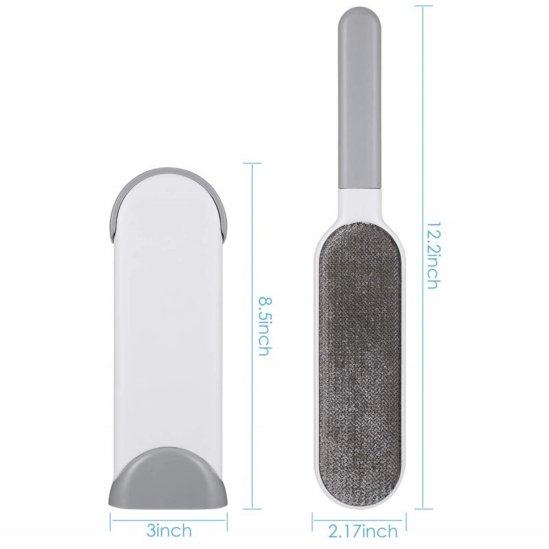 Double-Sided Reusable Pet Hair Removal Brush 9
