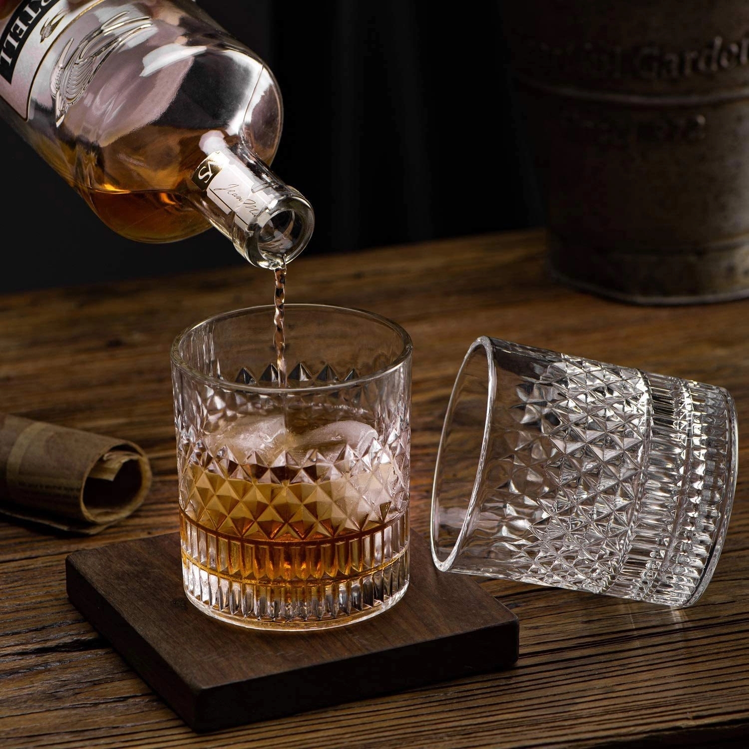 Family Whisky Crystal Glass 3
