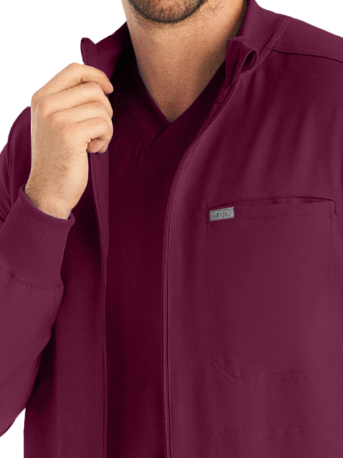 Landau - Forward - Men's Three-Pocket Mock-Neck Zip-Front Jacket 29