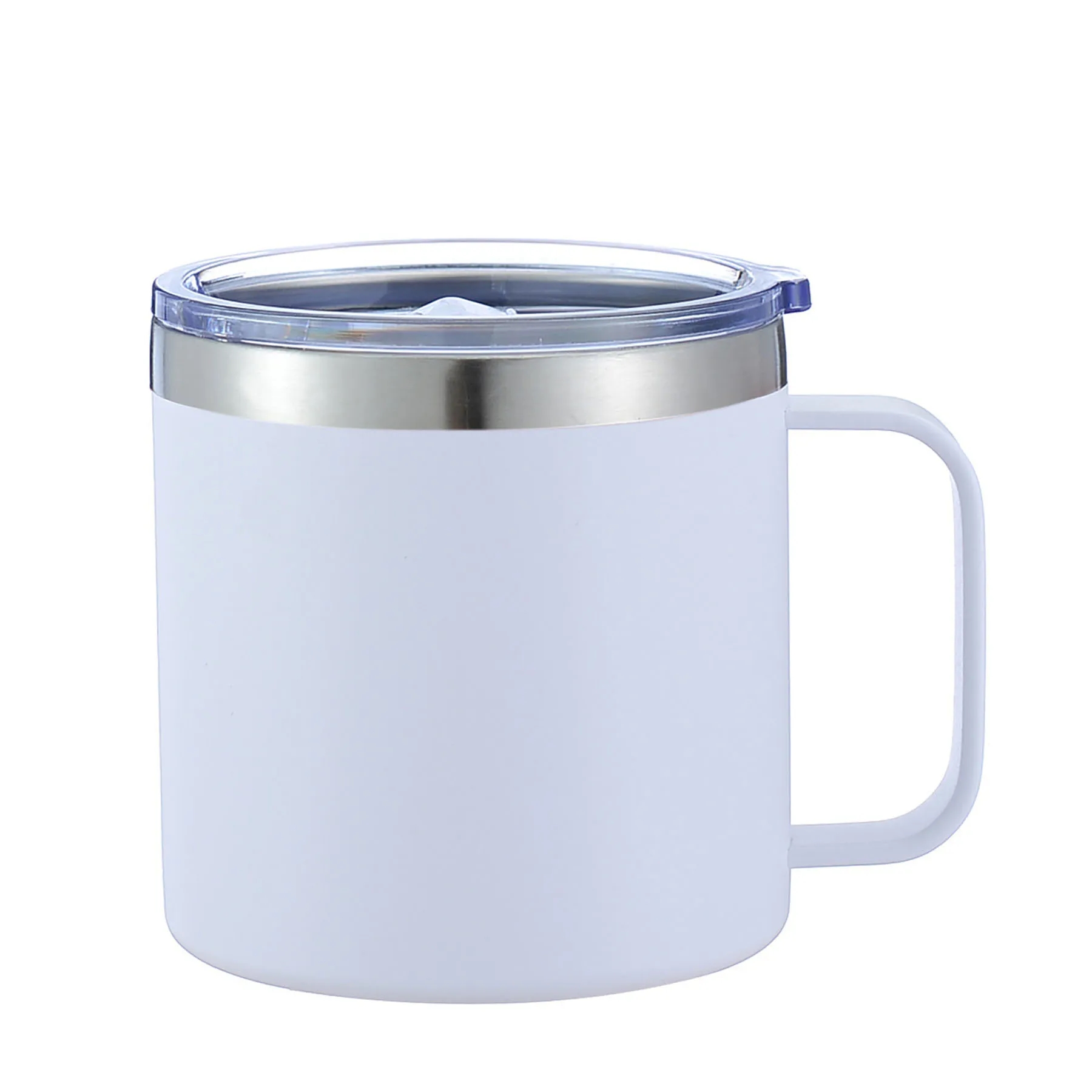 14oz Stainless Steel Mug with Lid 11