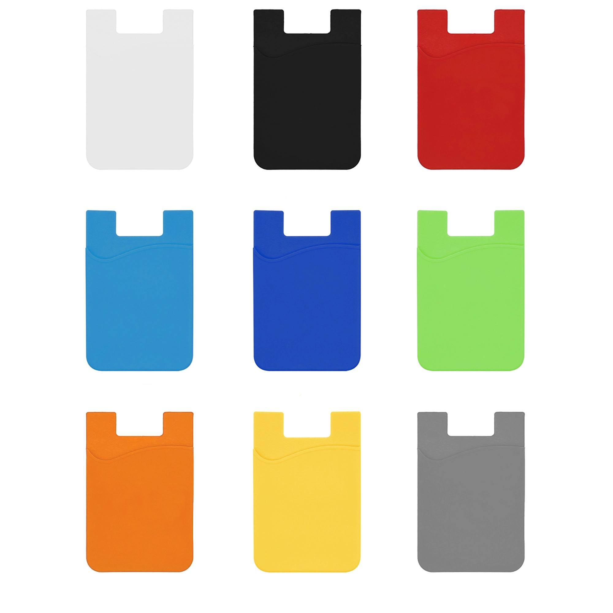 Silicone Phone Wallet Card Case 4