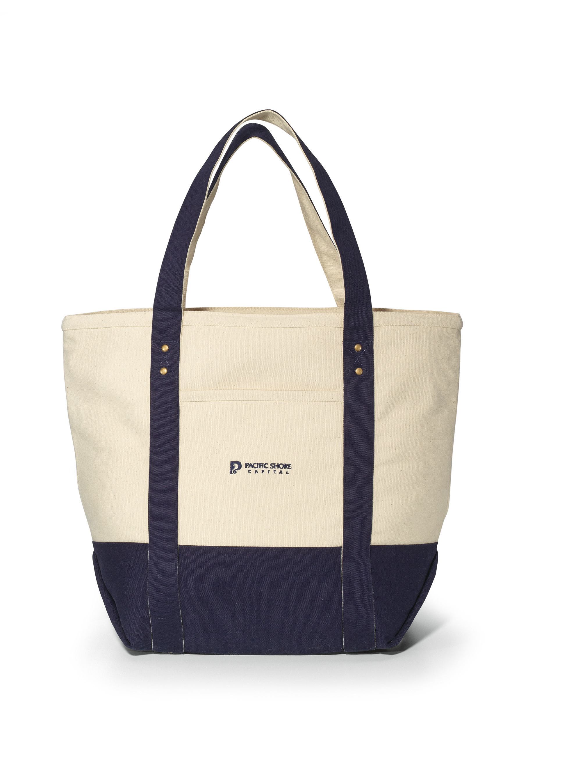 Seaside Zippered Cotton Tote 4
