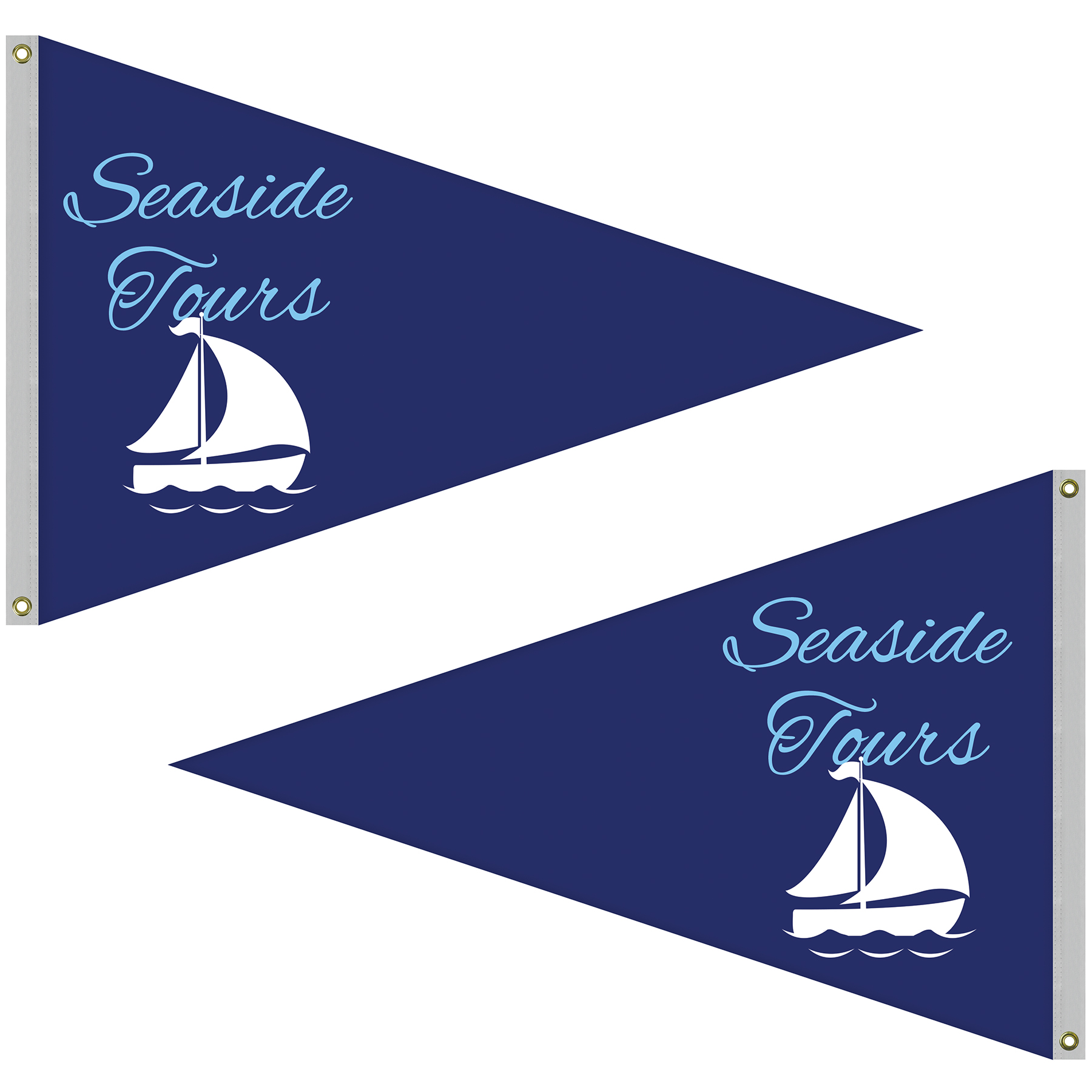 4' x 6' Double Sided Knit Polyester Pennant 8