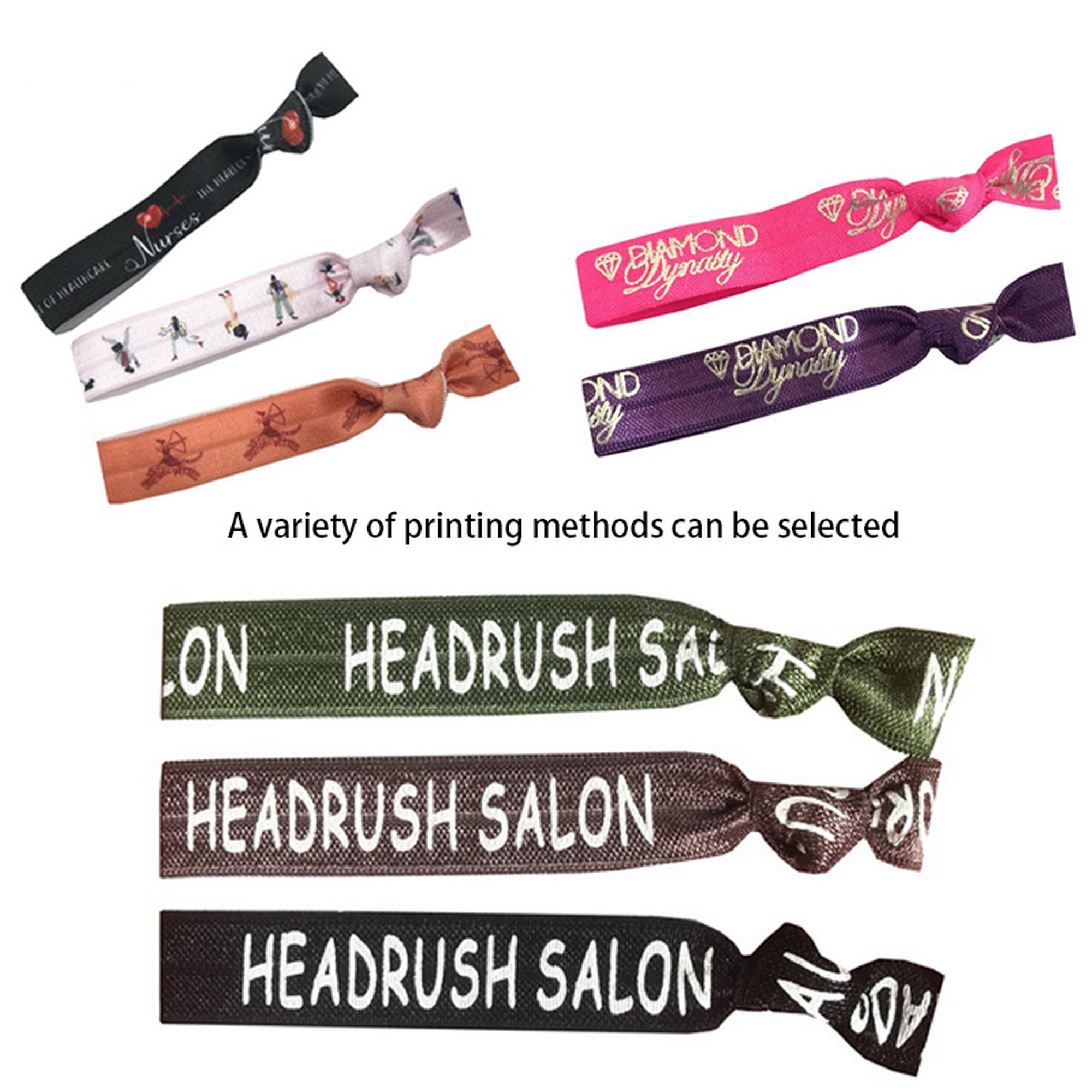 Colorful Stretch Headband Wristband 5