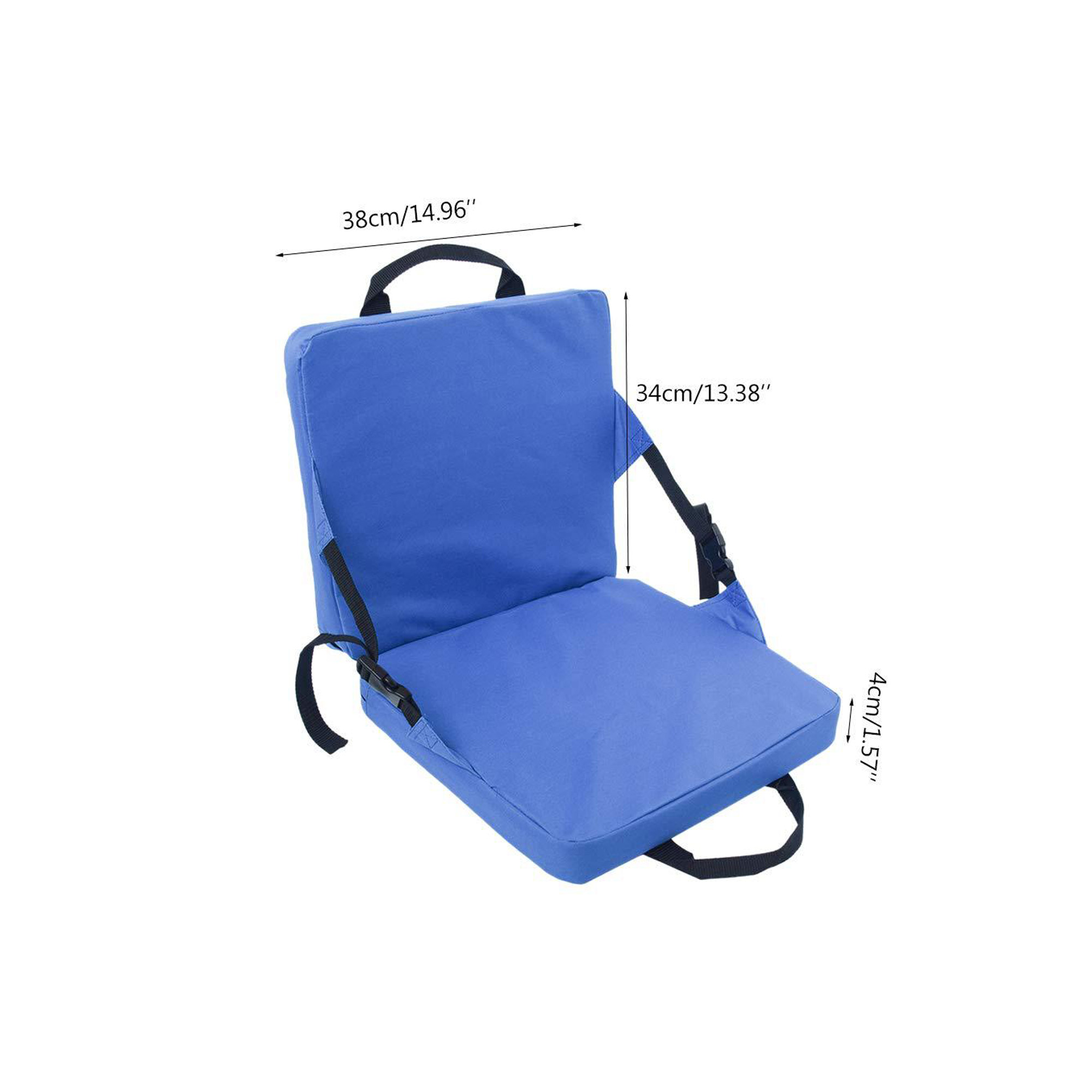 Buckle Portable Folding Pocket Stadium seat Camping Travel 4
