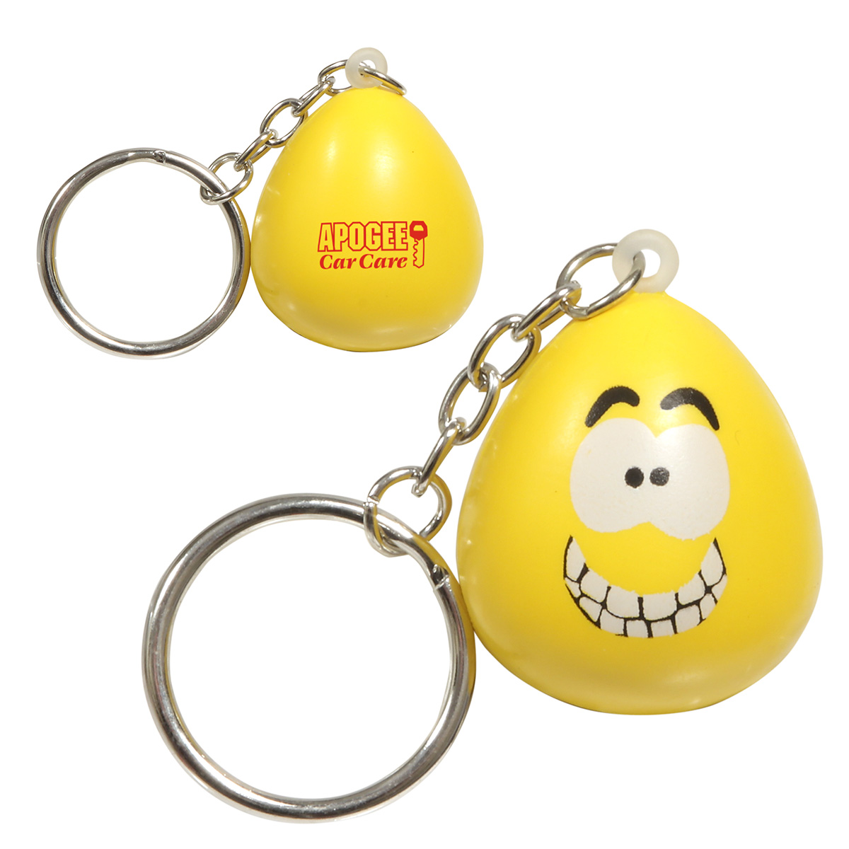 Mood Maniac Stress Reliever Key Chain-Happy 5