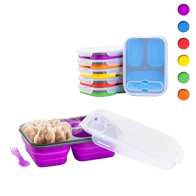 Silicone Folding Lunch Box 4