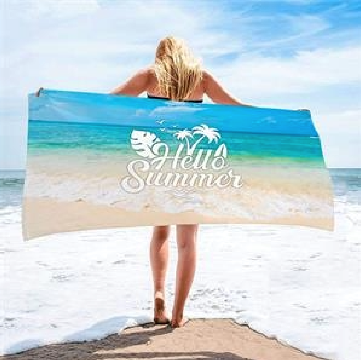 Full Color Beach Towel 2