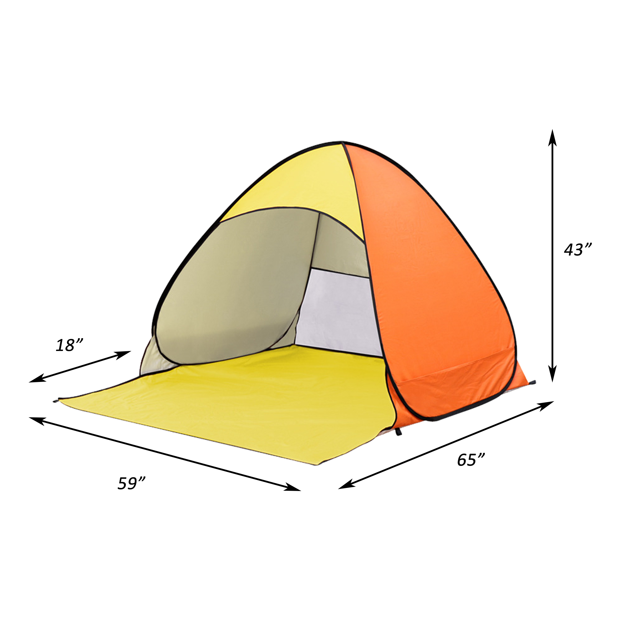 MOQ10 Mini Pop Up Sun Shelter 2
