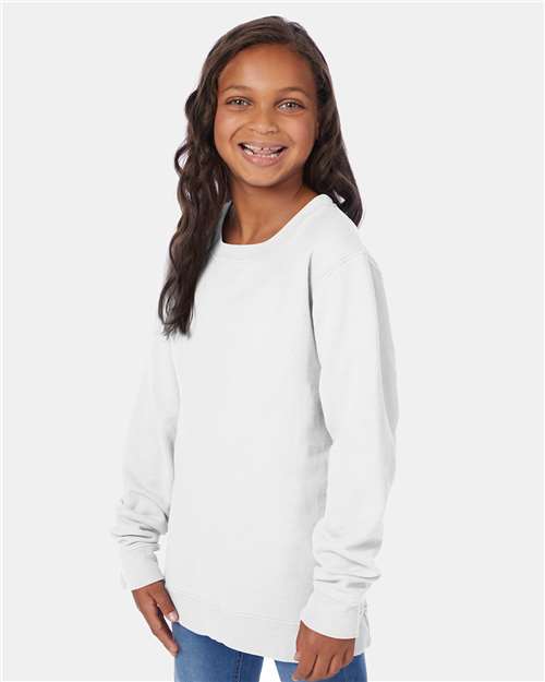 Youth Garment-Dyed Crewneck Sweatshirt - GDH475 5