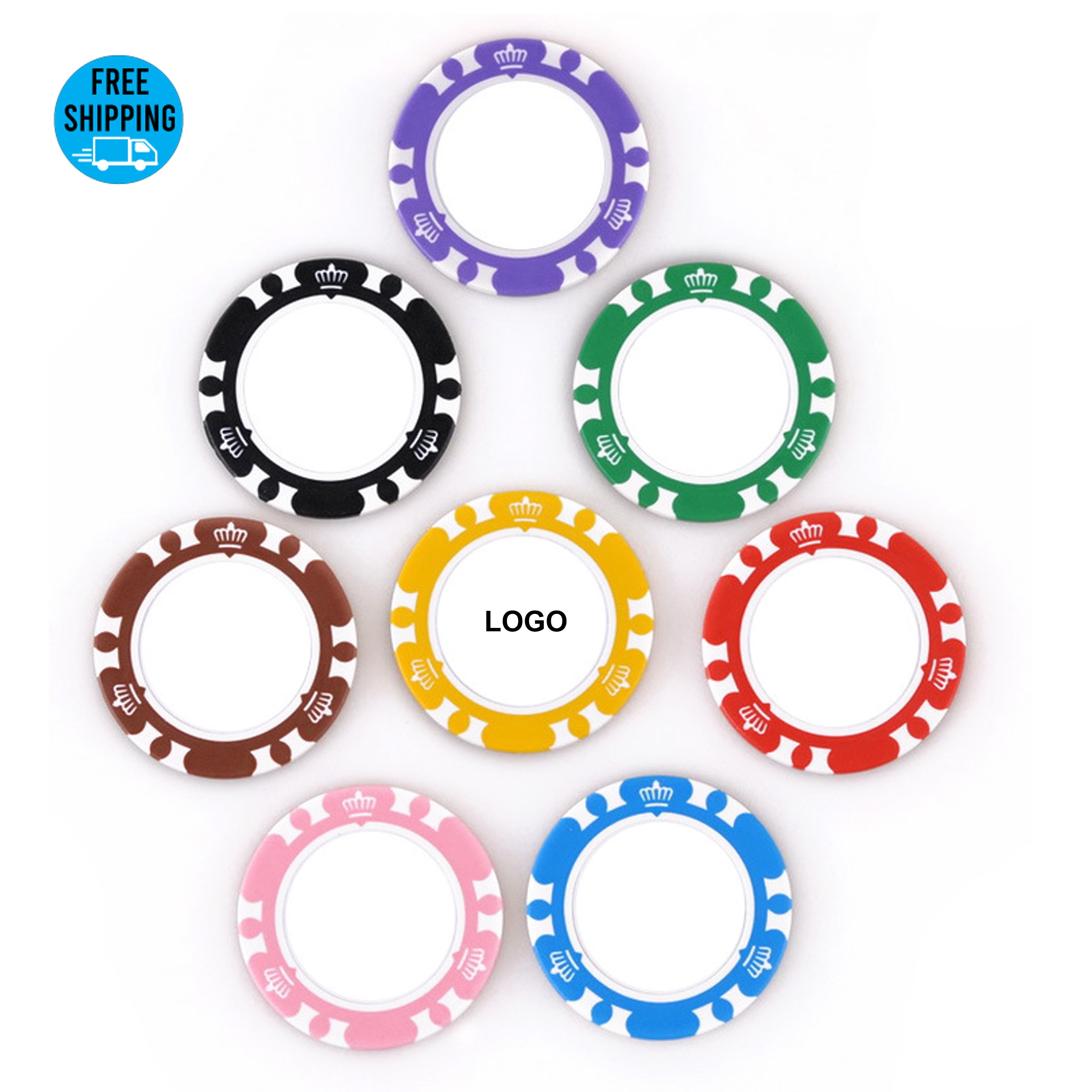 Golf Ball Marker Funny Poker Chip 2