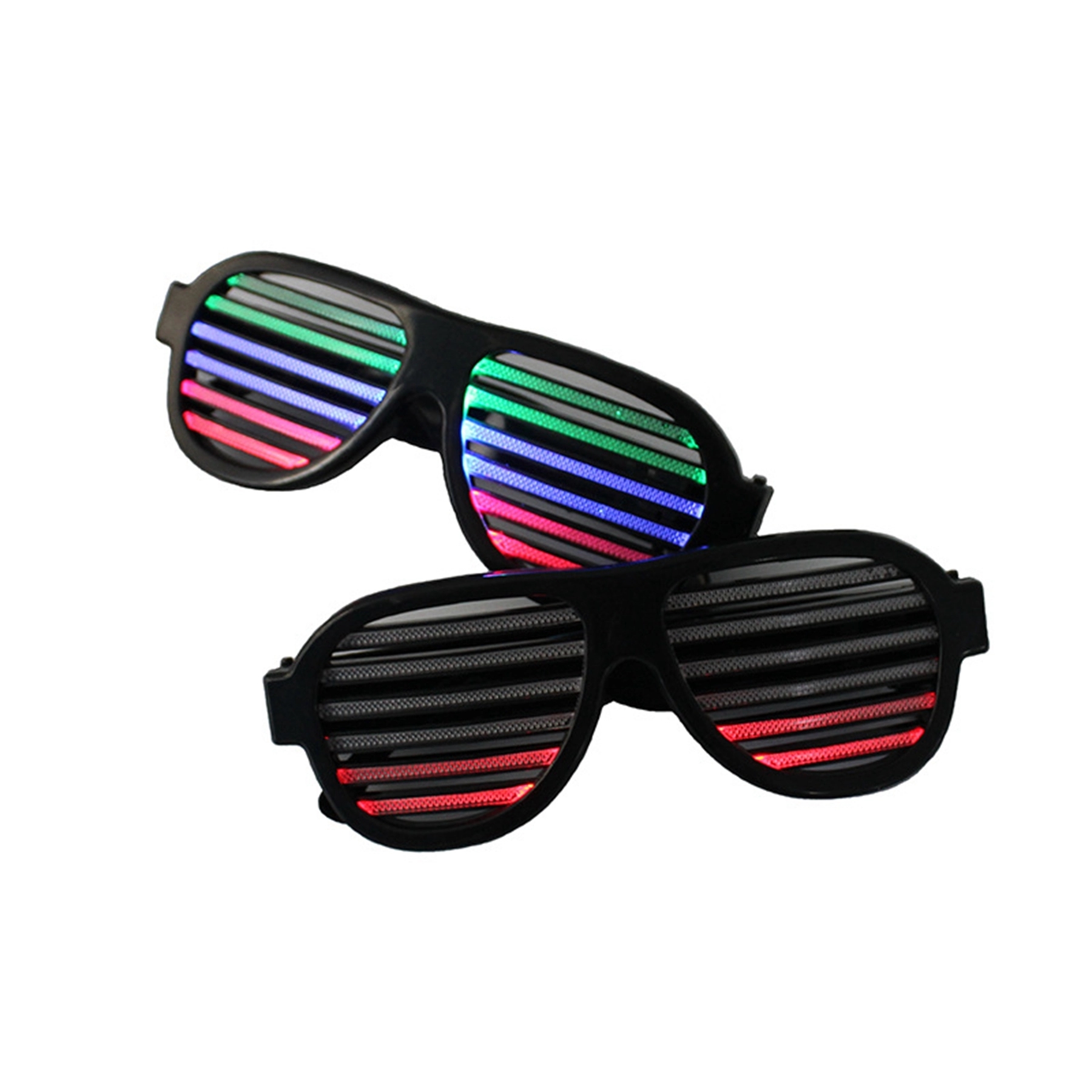 LED Shutter Shades Sunglasses 3