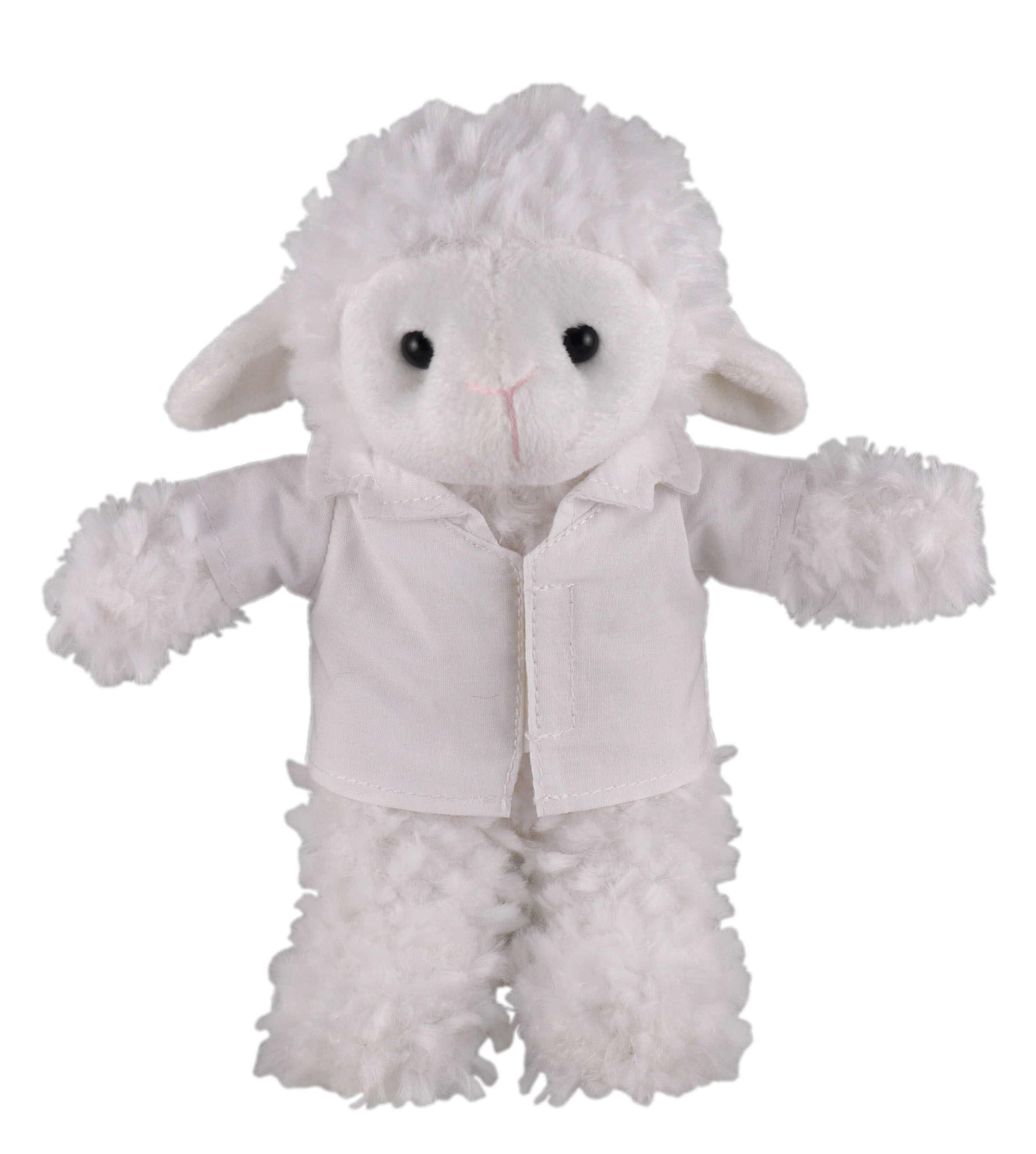 Soft Plush Stuffed Sheep in doctor's jacket.