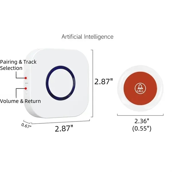 Long-Range Waterproof Wireless Doorbell - Smart Notification 3