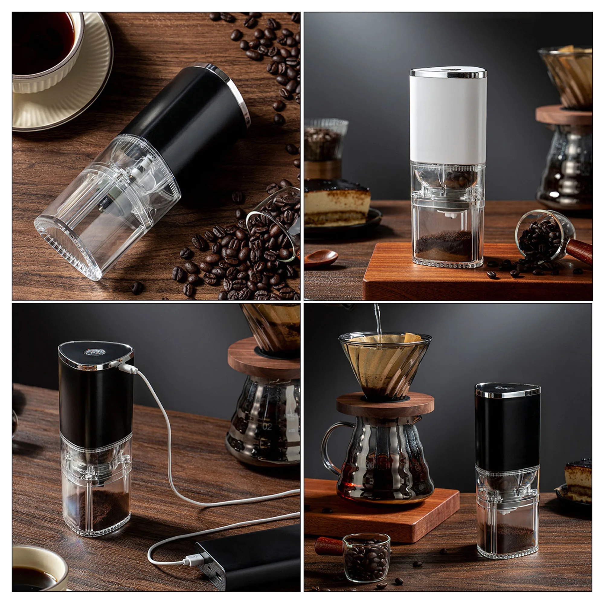 Electric Portable Coffee Bean Grinder 2