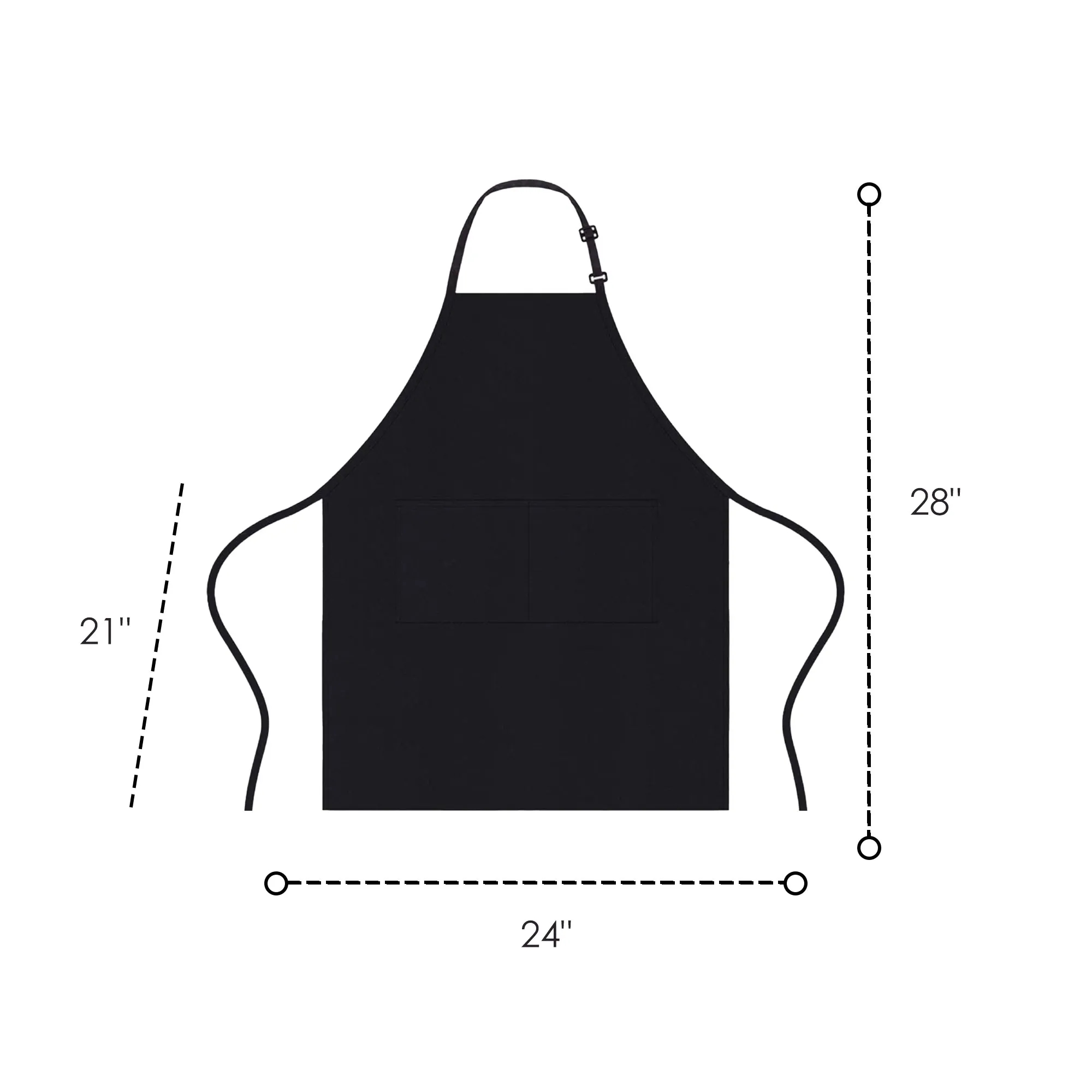 Polyester Bib Chef Apron 4