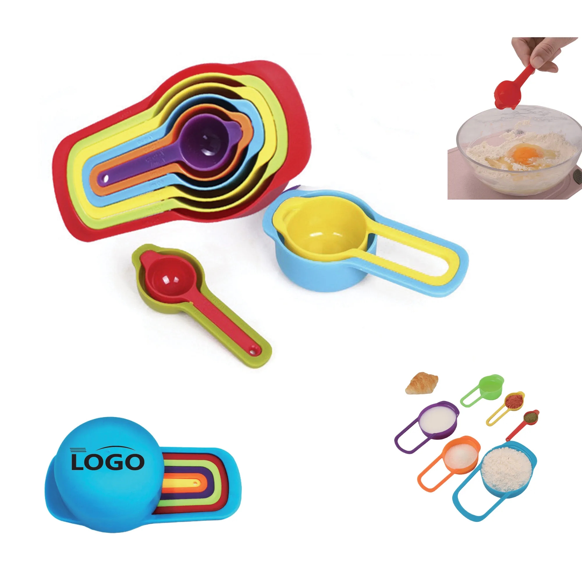 Colorful Plastic Measuring Spoon Set 1