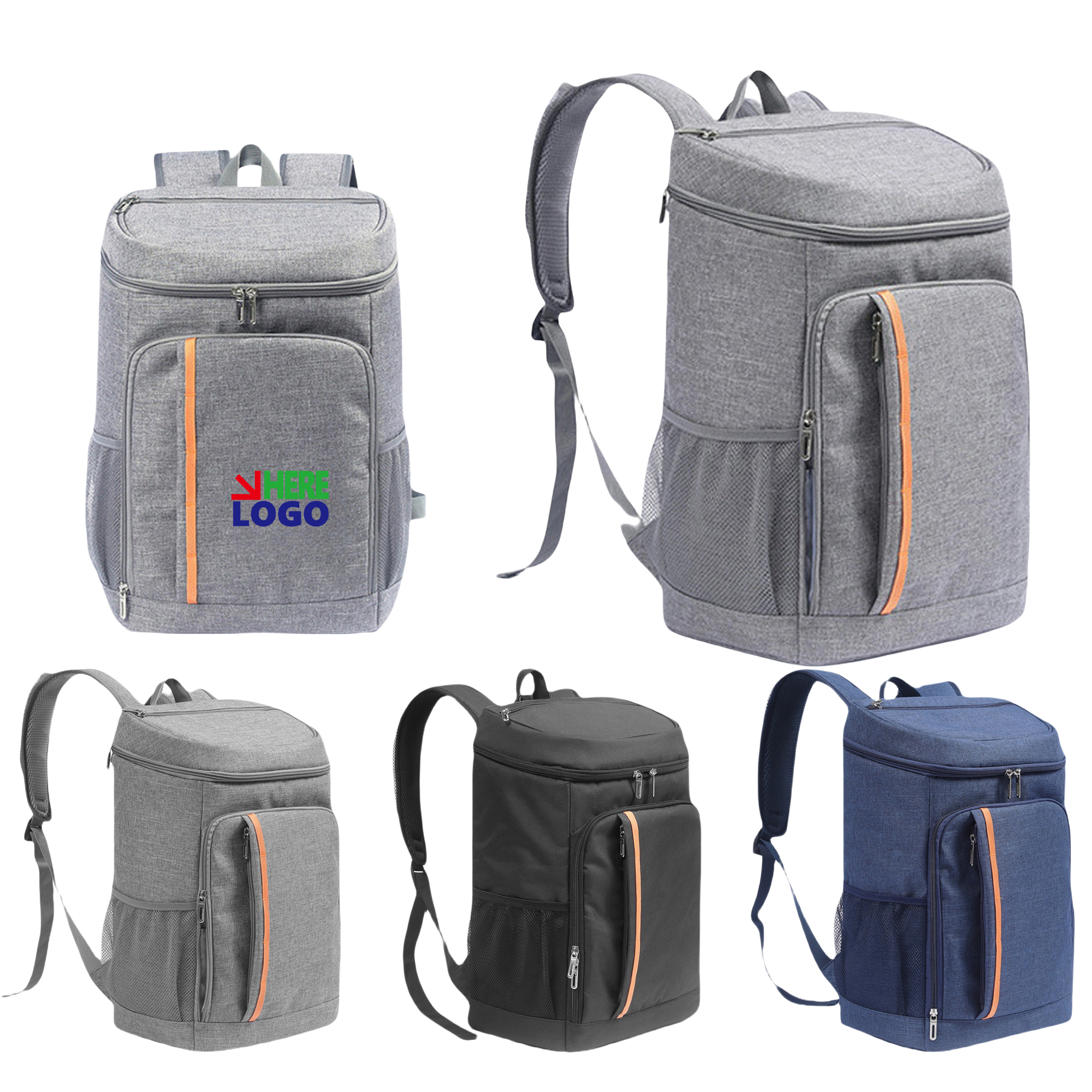 Insulated Backpack Cooler Leak-Proof Lunch Bags MOQ10 2