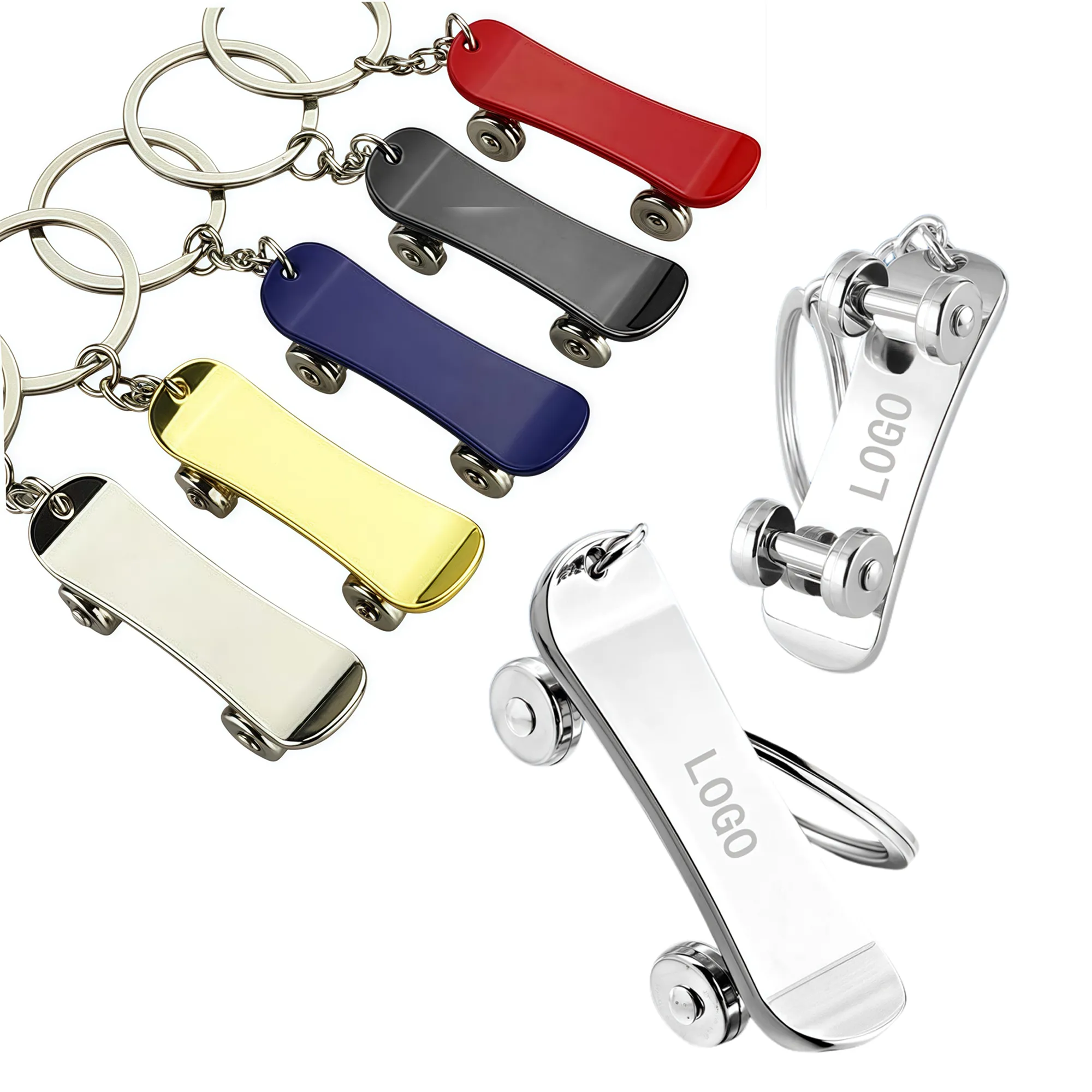 Mini-SkateBoard Key Chain Cute Car Keychain 1
