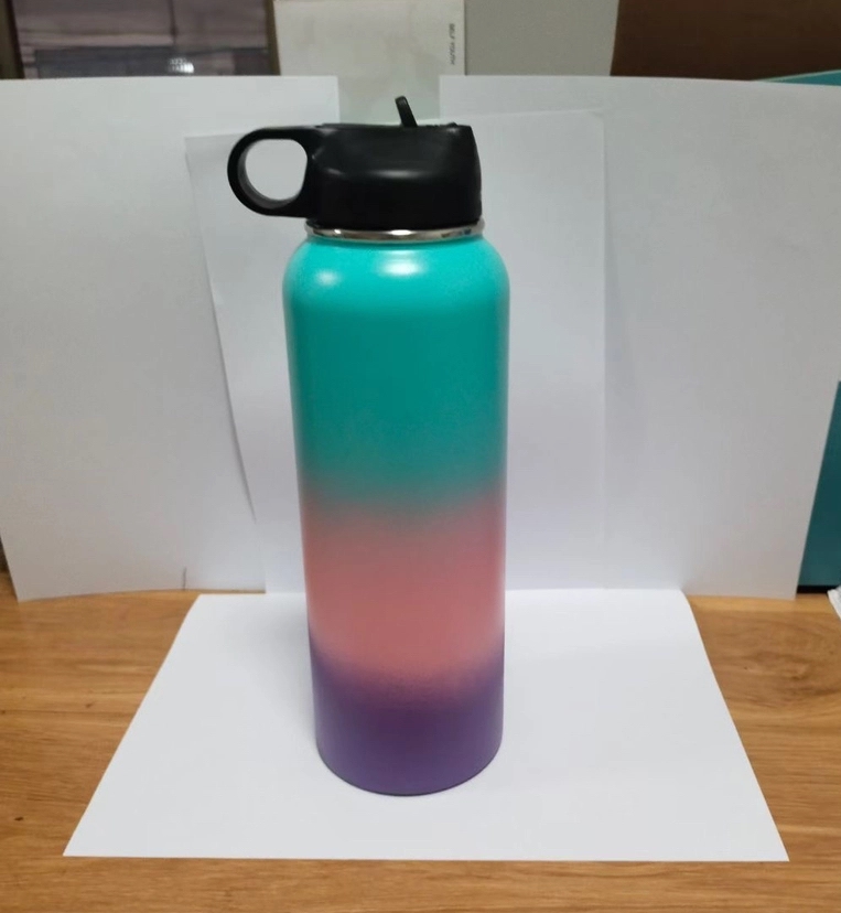 Hydro flask 32oz Outdoor Sports Stainless Steel Bottle, custom water bottle with logo imprint 6