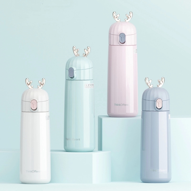 Antlers Stainless Steel Vacuum Insulated Water Bottle, custom water bottle with logo imprint 2