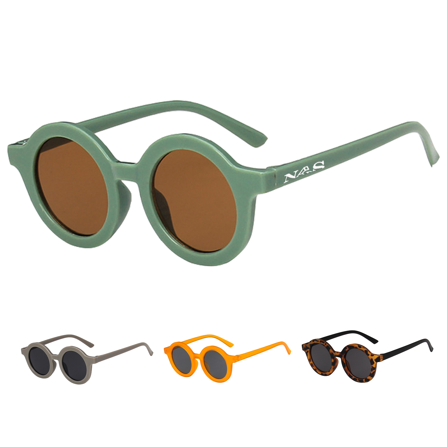 Fashionable Round Sunglasses for Kids 2
