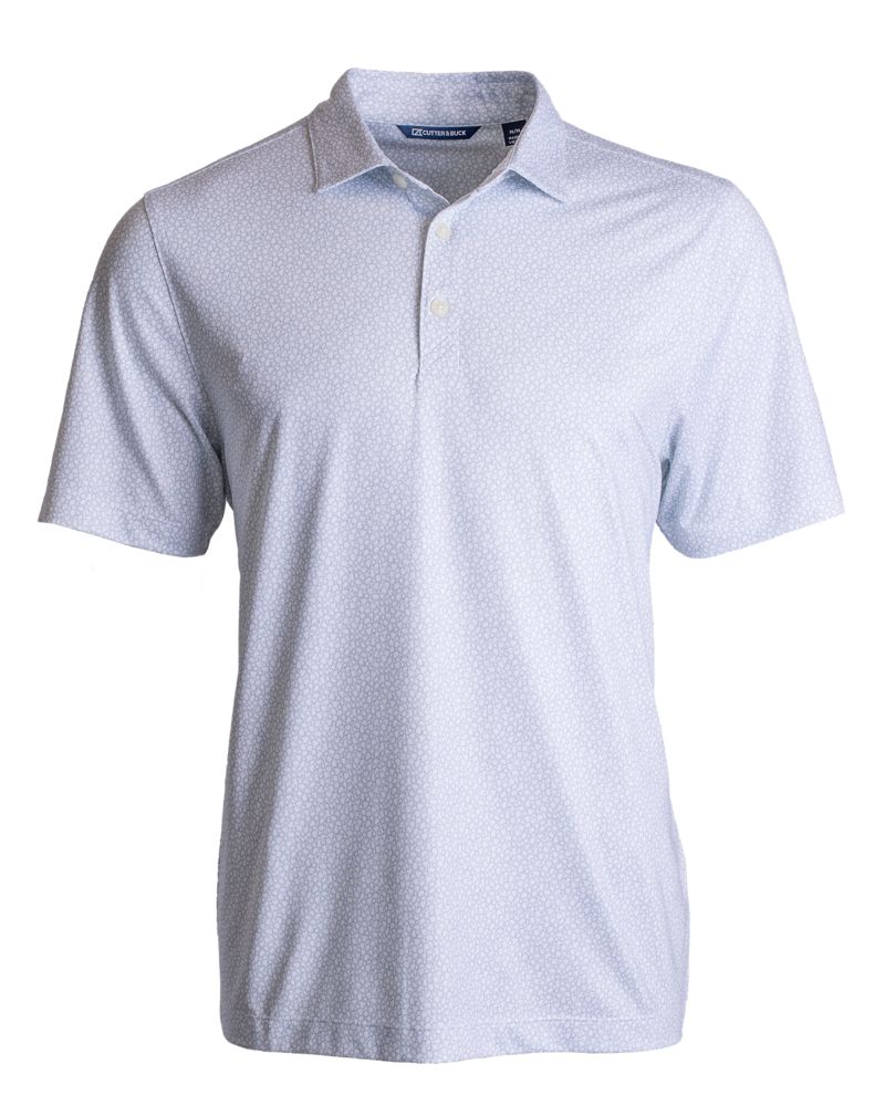 Cutter & Buck Pike Recycled Pebble Print Mens Polo 43
