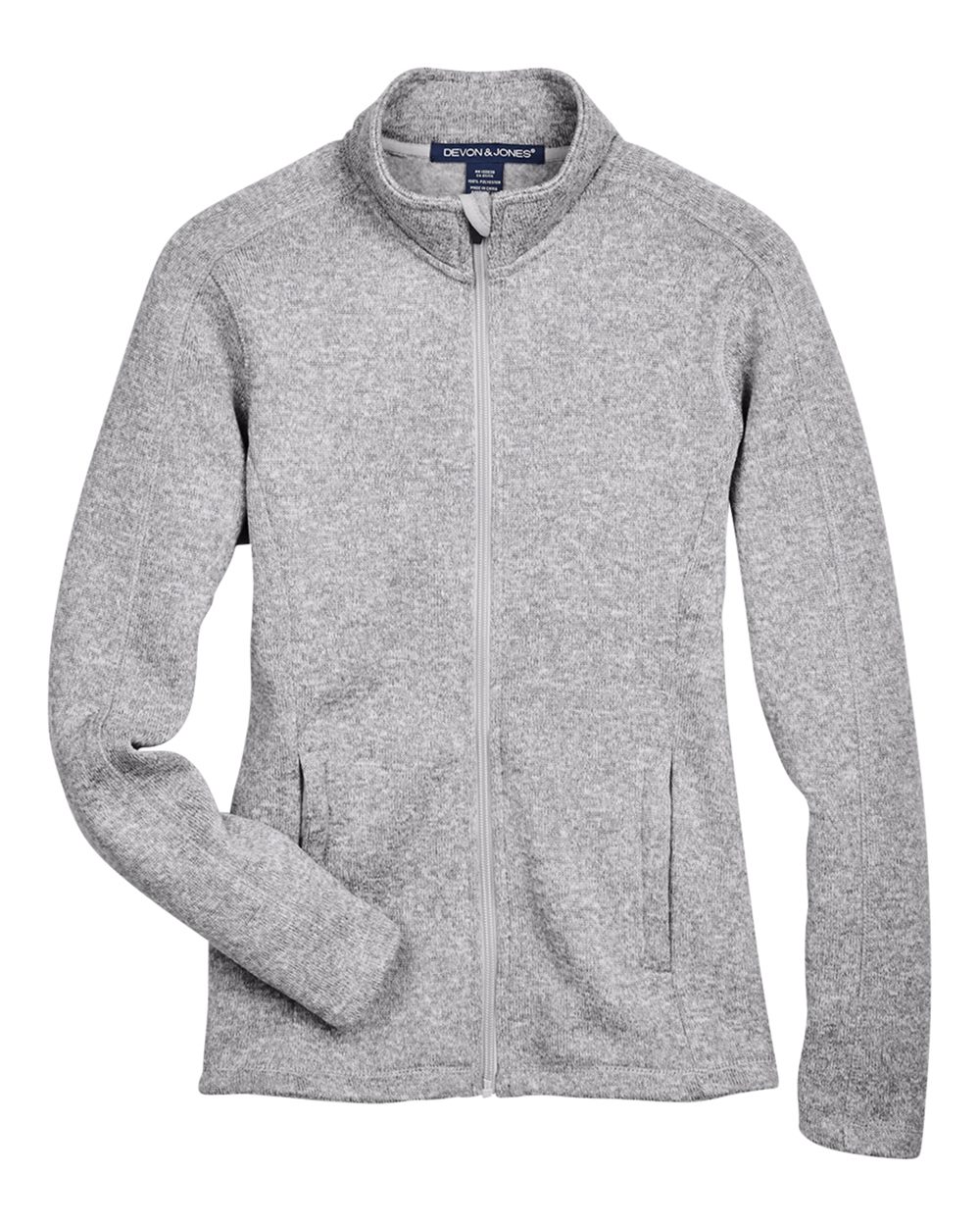 Women's Bristol Full-Zip Sweater Fleece Jacket - DG793W 10