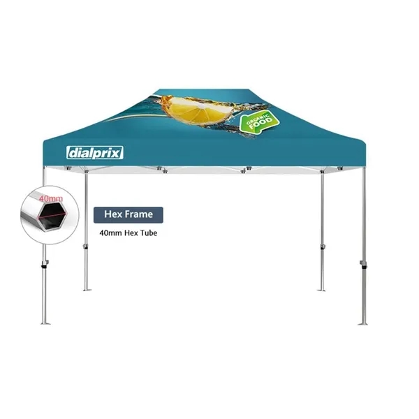 10'x15' Custom Canopy Tent with Digital Sublimation Printed 8