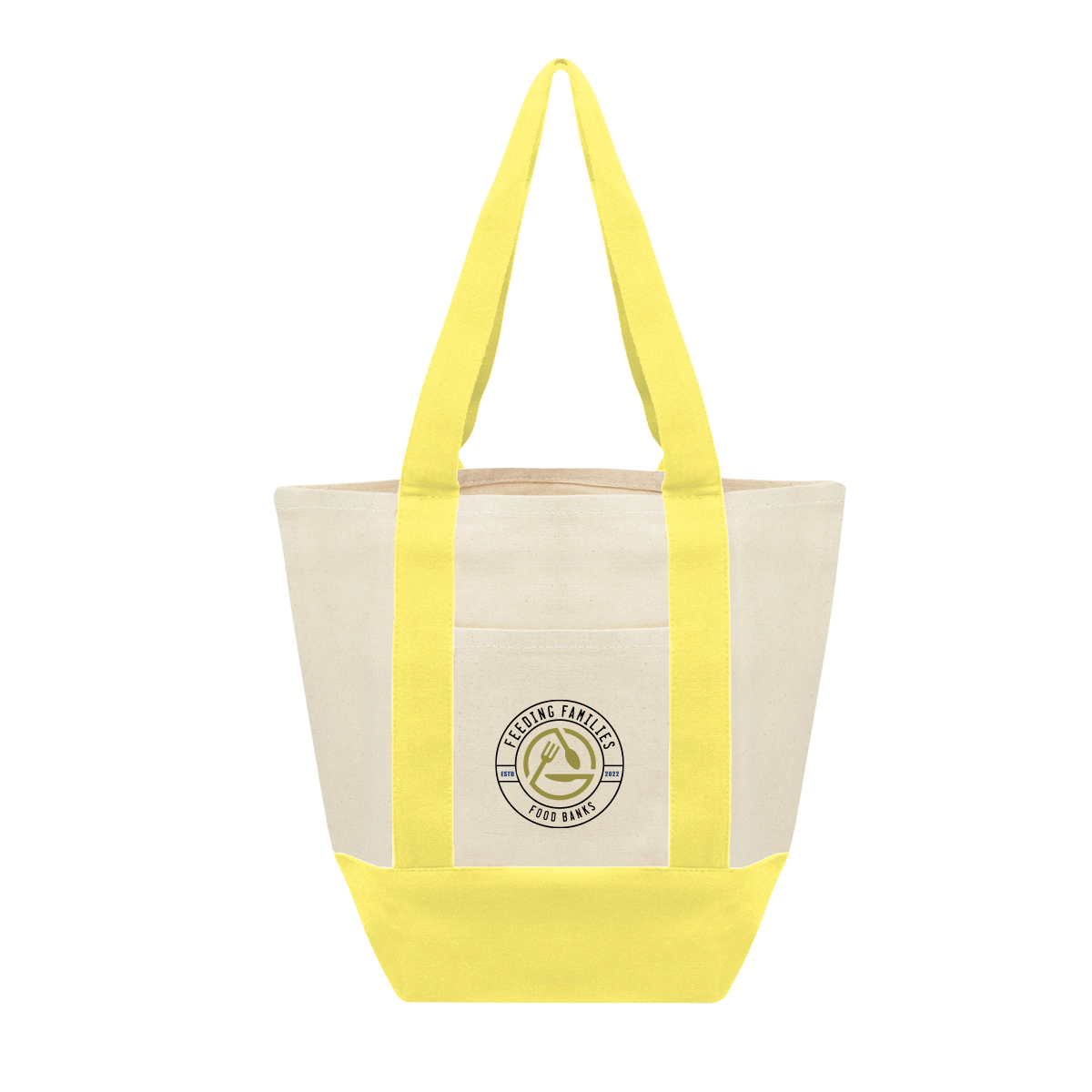 Mini Starboard 10 oz. Recycled Cotton Canvas Tote, custom tote bag with logo imprint 18