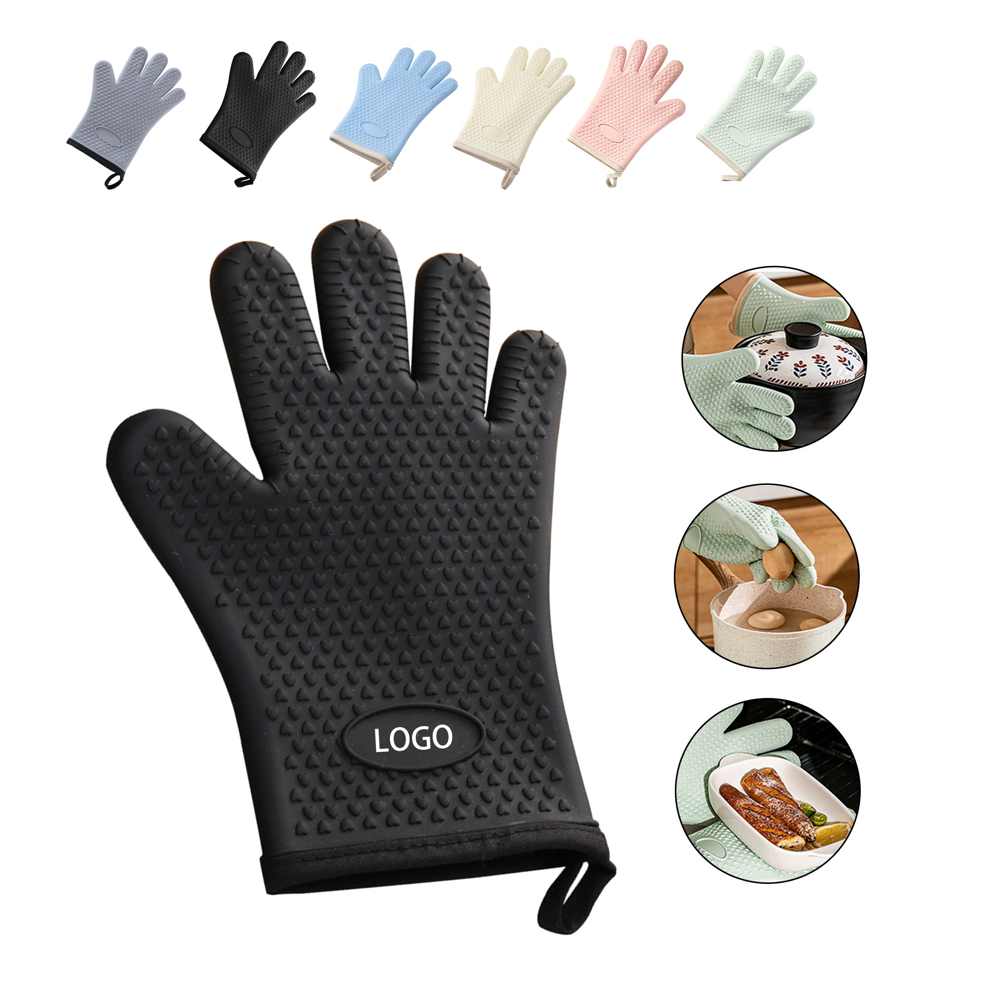 Silicone Insulated Kitchen Mitt 2