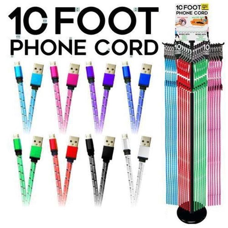 Micro USB Charging Cord - 10' 1