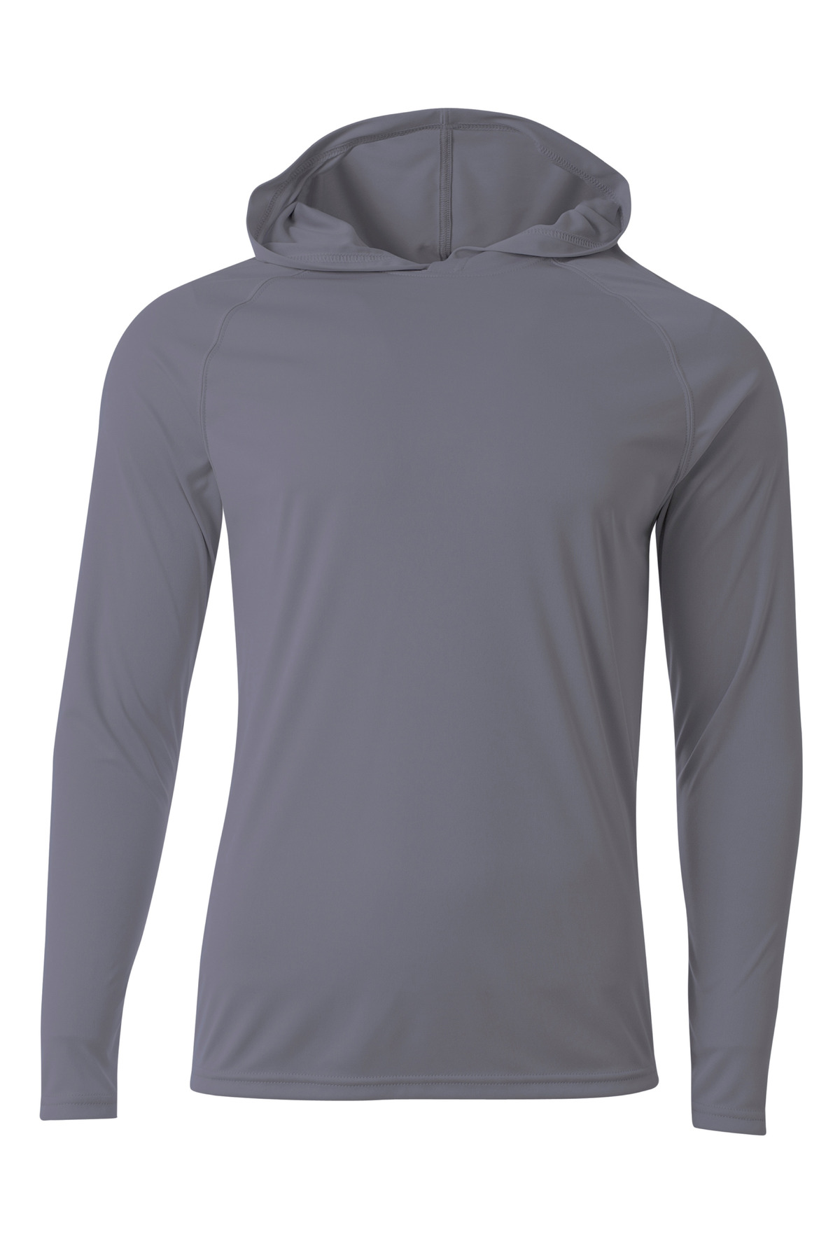 A4 Cooling Performance Long Sleeve Hooded Tee A4N3409 4