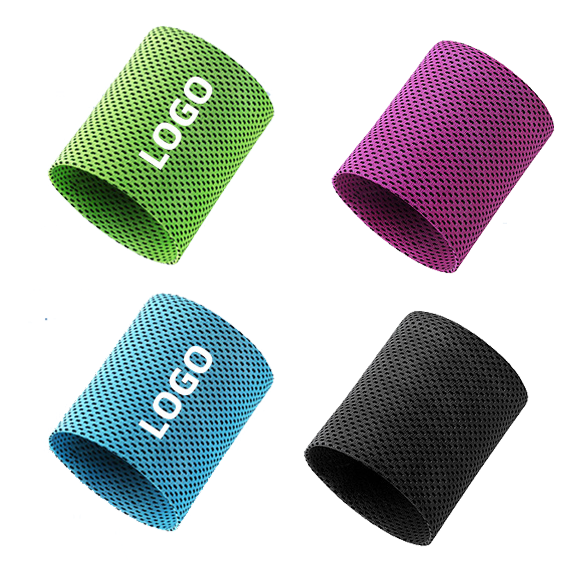 3.6"x3.9" Elastic Wrist Support Protect Cooling Wristbands 2