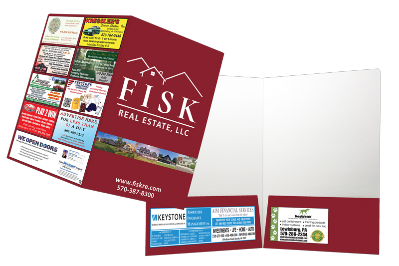 Legal Size Presentation Folders Printed Full Color 10