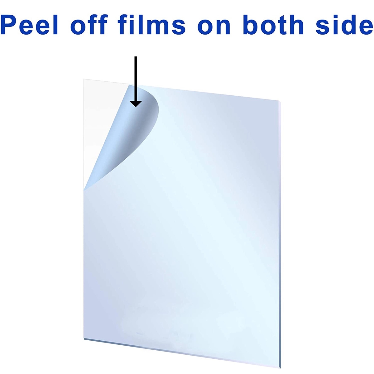 A4 / A3 PET Sheet Lightweight Shatterproof Glass Alternative 7
