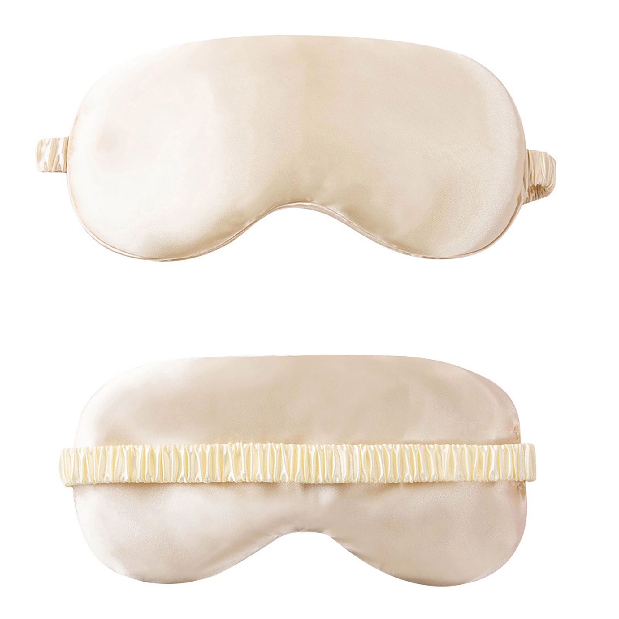 MOQ 50pcs Travel Soft Imitated Silk Fabric Sleep Eye Mask 6