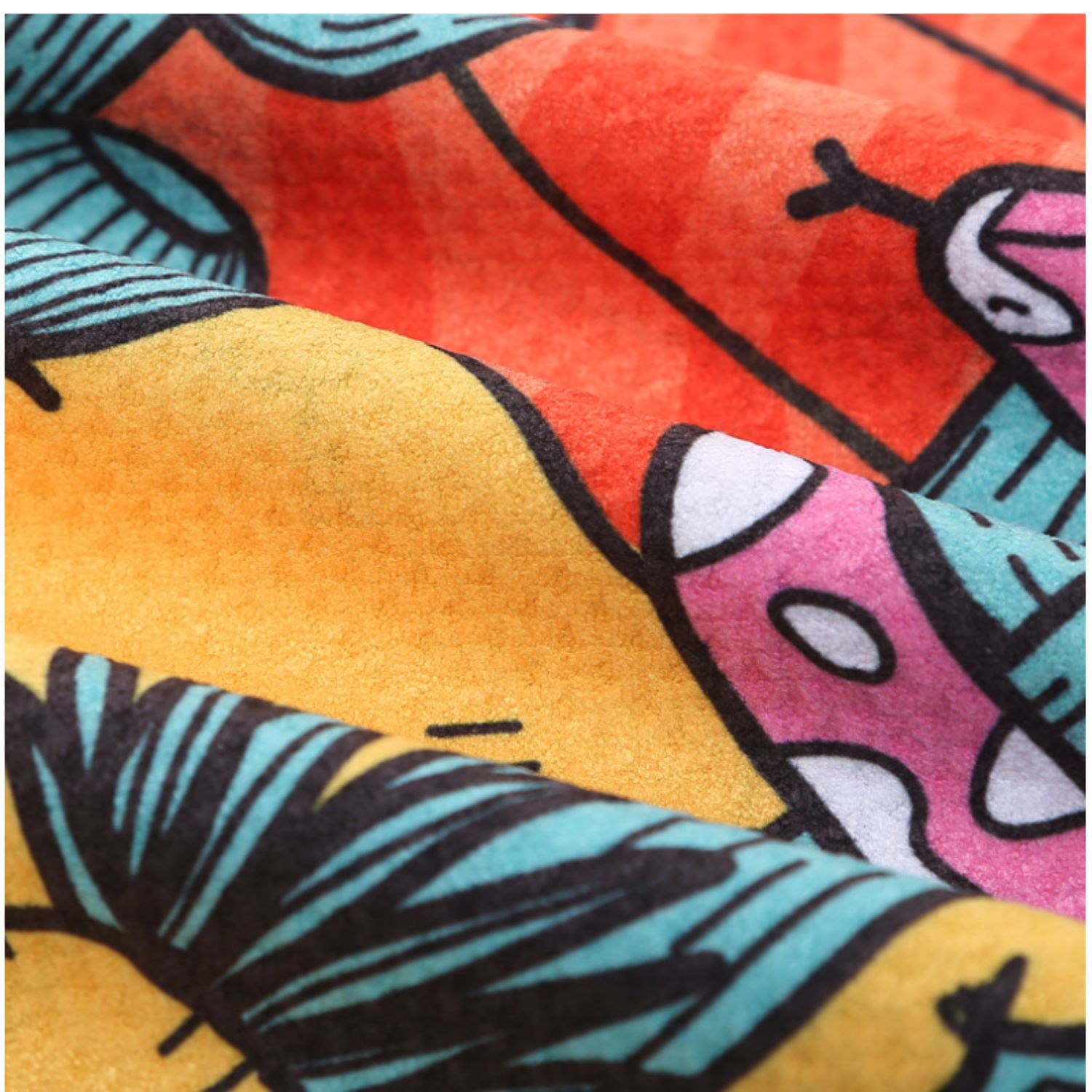 20"x 30" Sublimated Waffle Microfiber Sports Towel 5