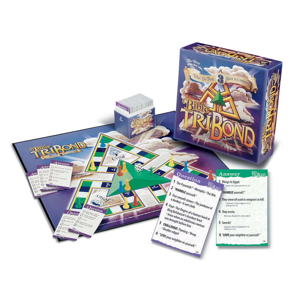 TriBond Board Game - Bible Edition 2+ Players 1