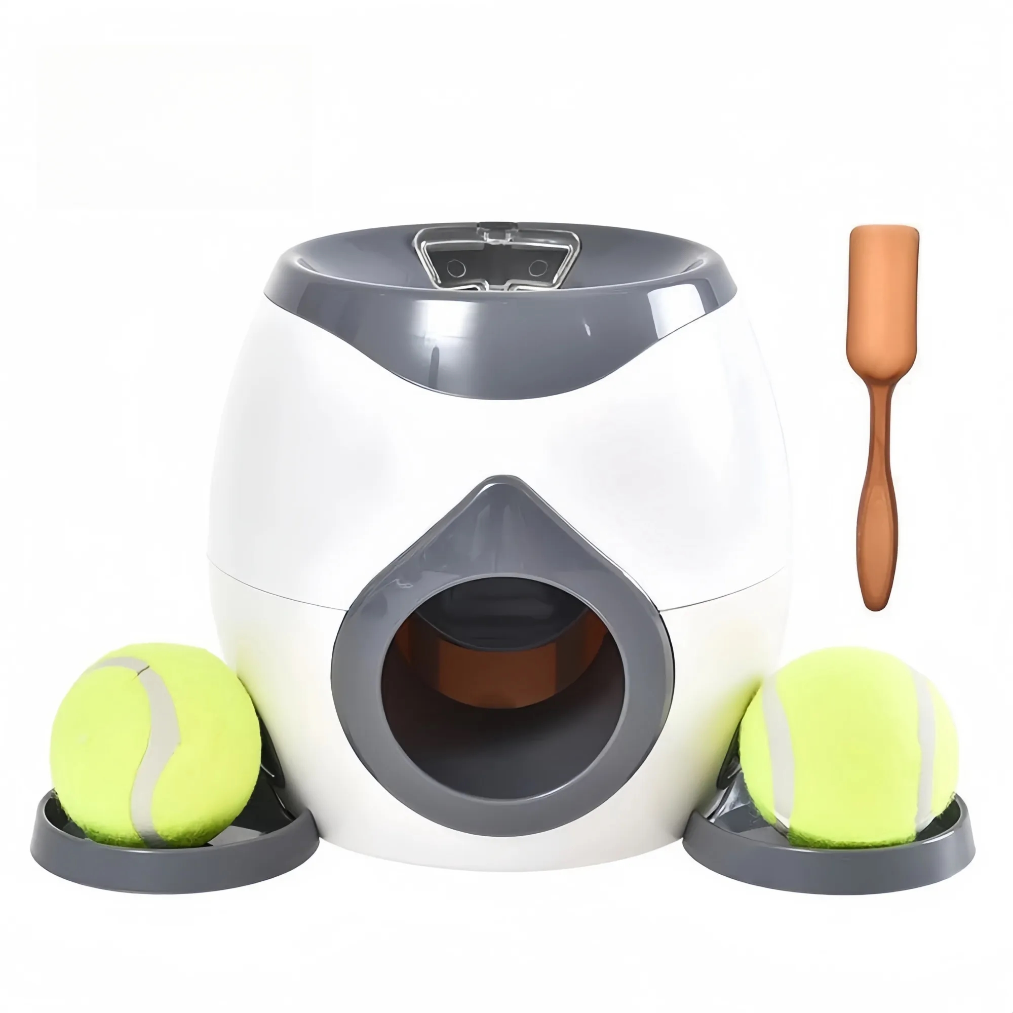 Pet Dog Tennis Leaky Food Trainer Reward Machine 2