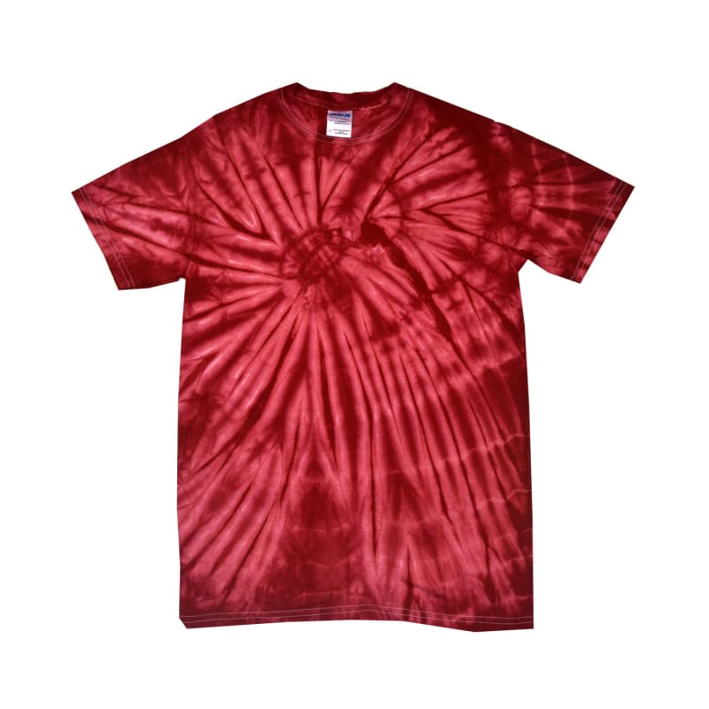 Tie-Dye Adult 5.4 Oz. 100% Cotton Spider T-Shirt 12