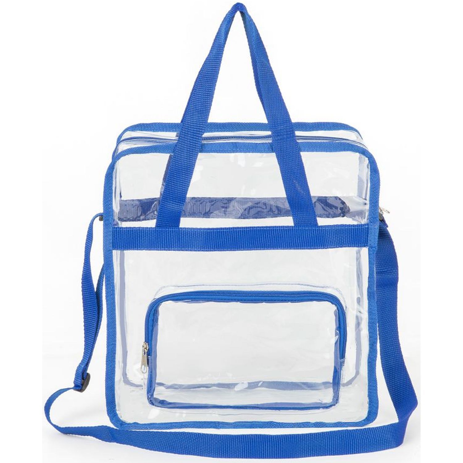 Stadium Approved Tote Bag Clear PVC Transparent Shoulder Handbag 12
