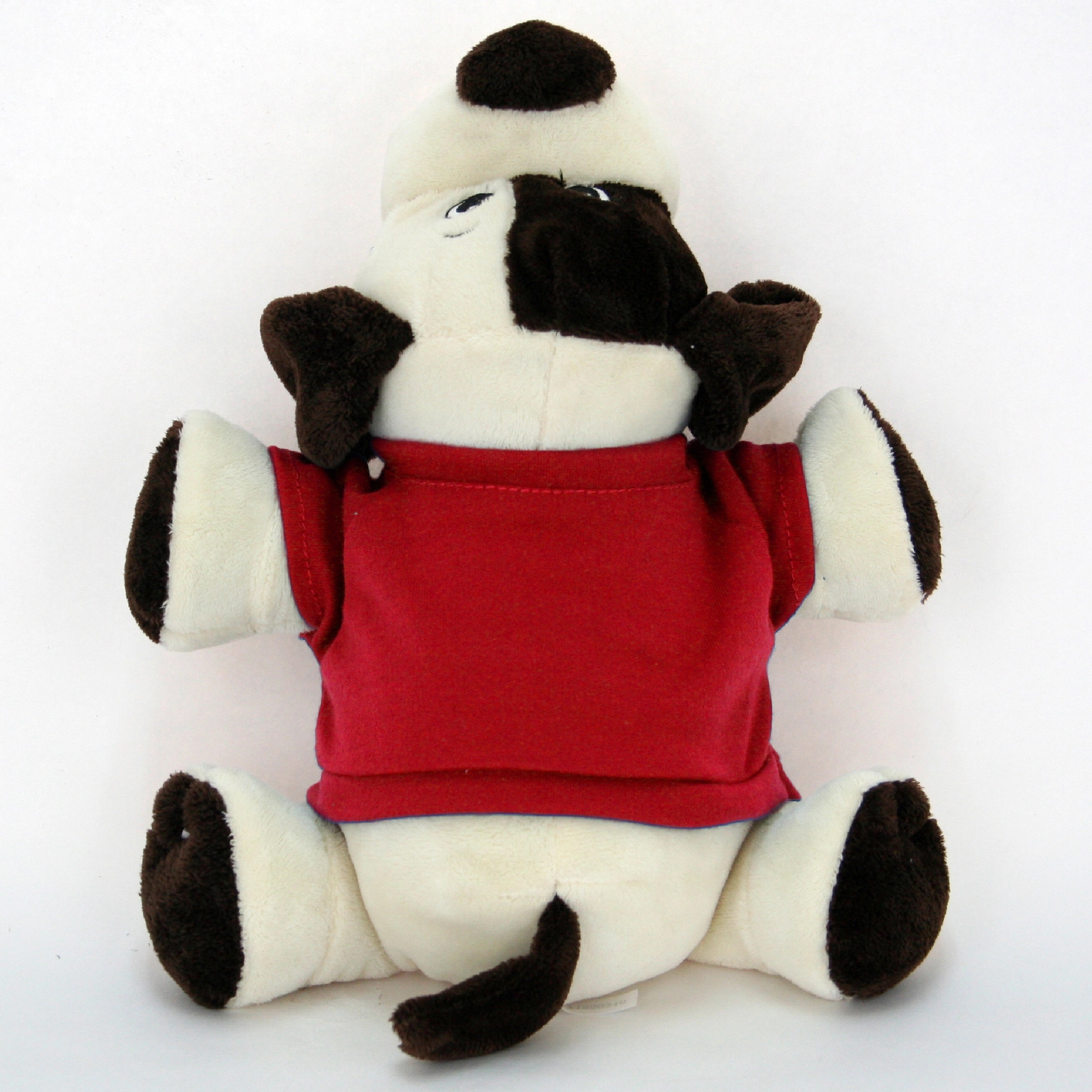 9" Laying Down Dog - Beige 5