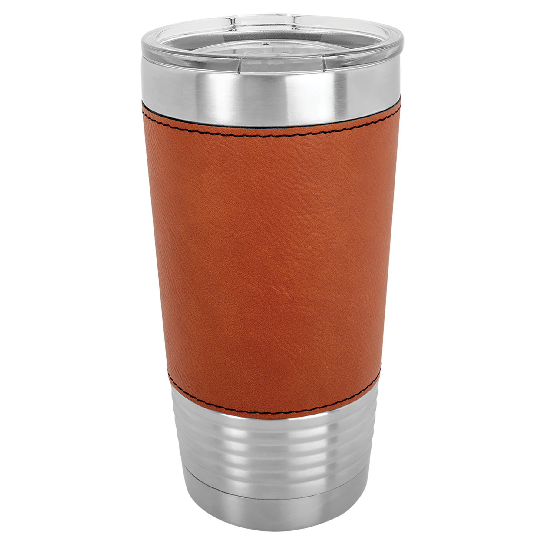 20 oz Laserable Leatherette Polar Camel Tumbler w/ Clear Lid 5