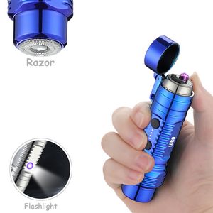 Razor Lighter Flashlight With Dual Electric Arc 10