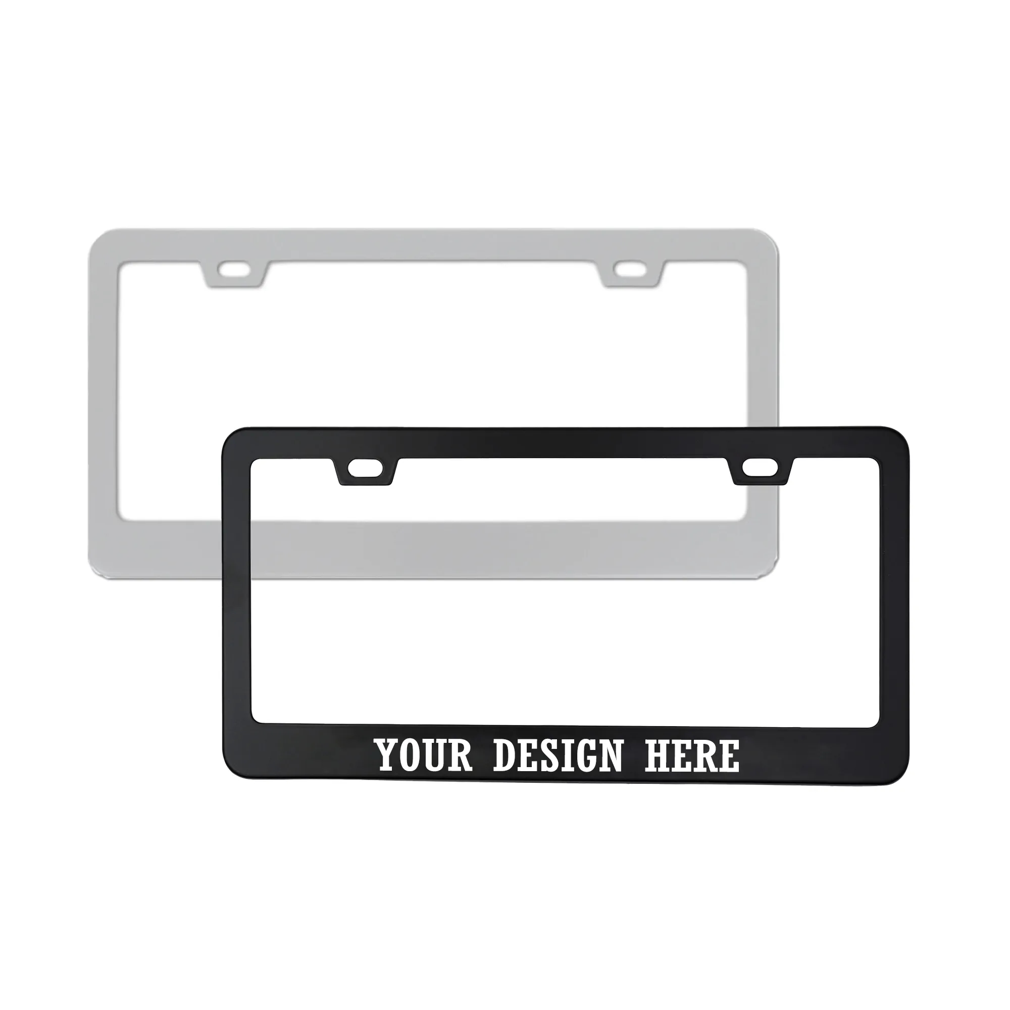 Stainless Steel Classic License Frame 2
