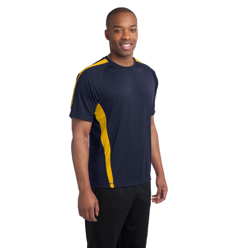 Sport-Tek Colorblock PosiCharge Competitor Tee. 2