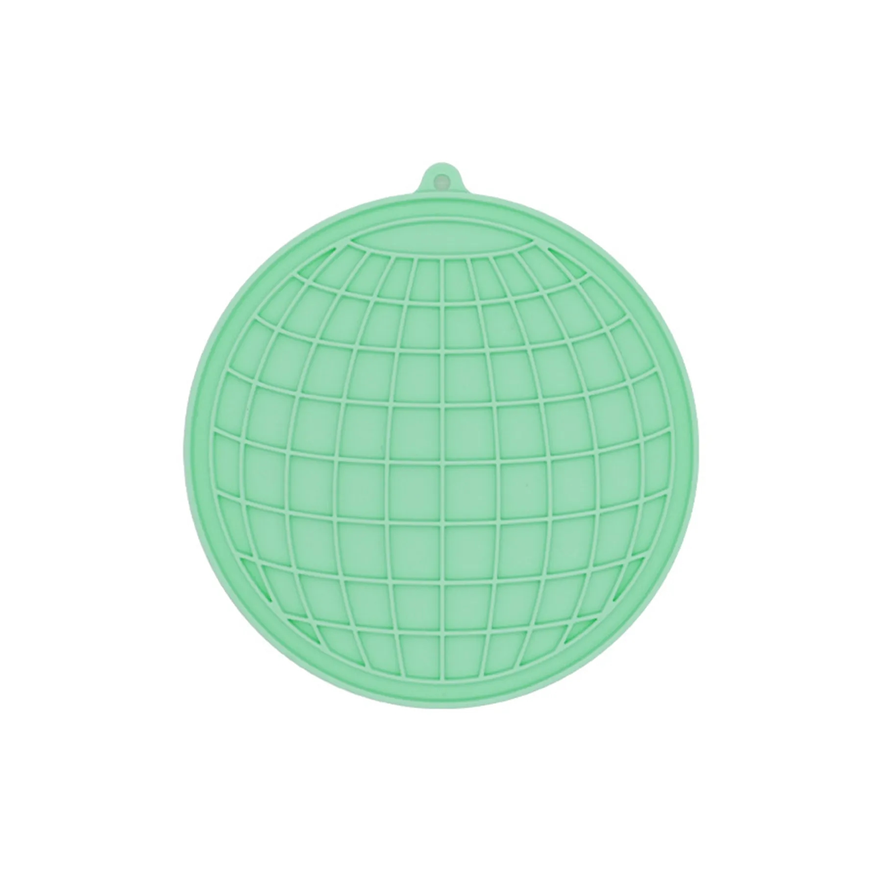 Earth Shaped Silicone Pet Slow Feeder Plate 8