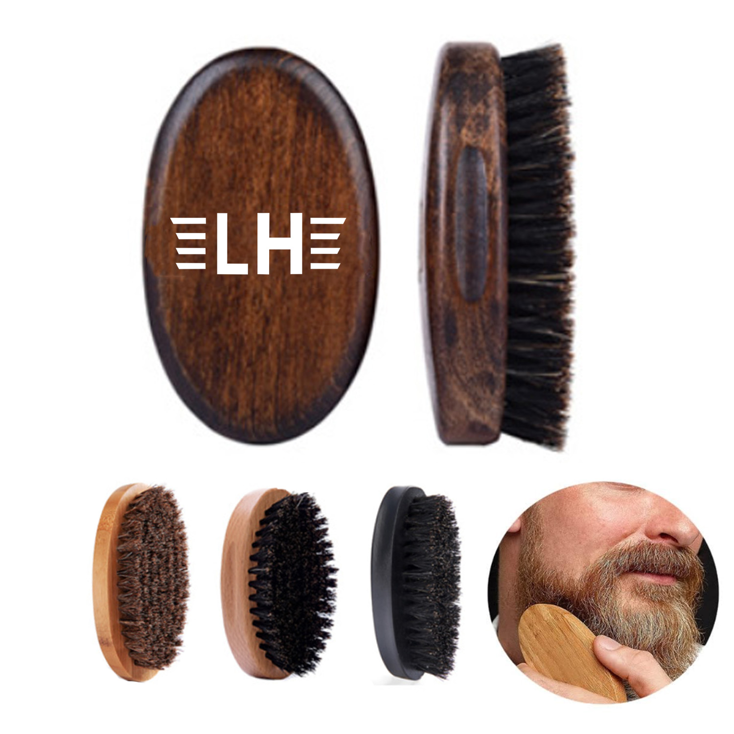 Men's Styling Beard Brush 2