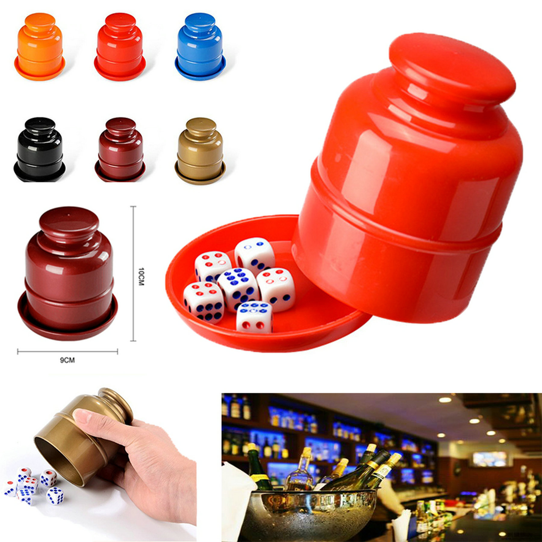 Plastic Dice Cups 1